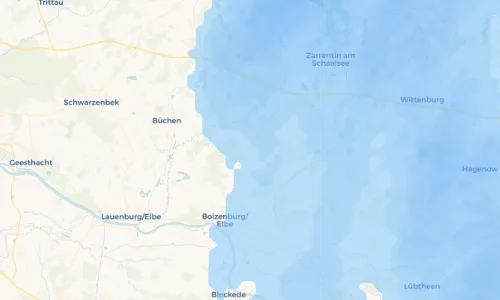 Regenradar Vorschaubild - Aktuelle Niederschläge in Lüttenmark und Umgebung