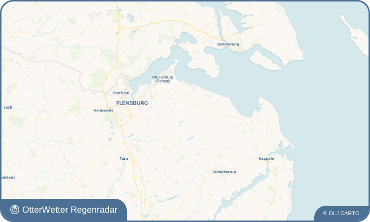 OtterWetter Regenradar-Widget Lutzhöft