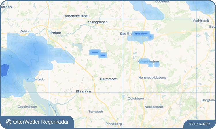 OtterWetter Regenradar-Widget Lutzhorn