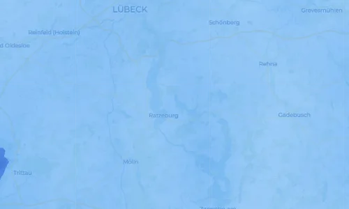 Regenradar Vorschaubild - Aktuelle Niederschläge in Mechow und Umgebung