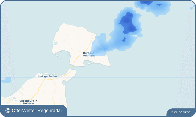 OtterWetter Regenradar-Widget Meeschendorf