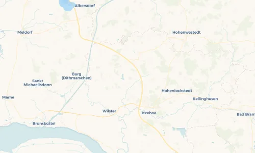 Regenradar Vorschaubild - Aktuelle Niederschläge in Mehlbek-Siedlung und Umgebung