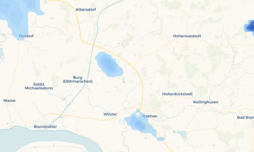 Regenradar Vorschaubild - Aktuelle Niederschläge in Mehlbek und Umgebung