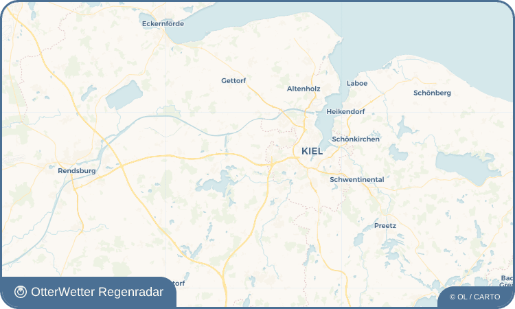 Widget-Vorschau für Melsdorf Wetter-Widget-Vorschau mit Vorhersagedaten für Melsdorf