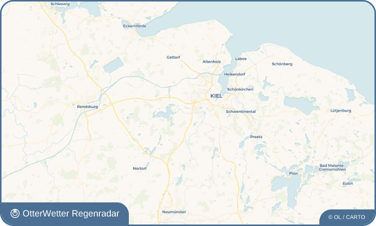 OtterWetter Regenradar-Widget Mielkendorf