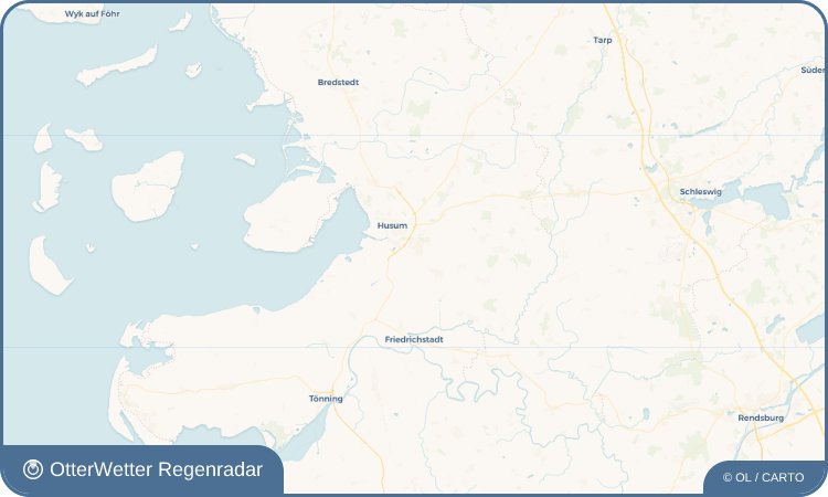 OtterWetter Regenradar-Widget Mildstedt