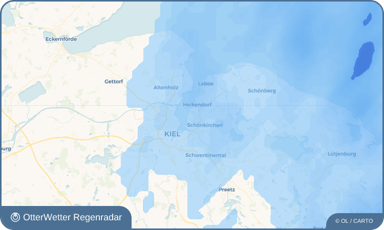 Widget-Vorschau für Mönkeberg Wetter-Widget-Vorschau mit Vorhersagedaten für Mönkeberg