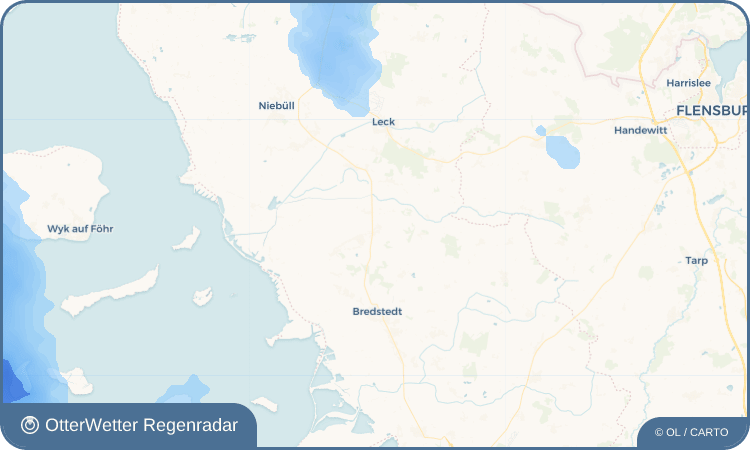 OtterWetter Regenradar-Widget Mönkebüll