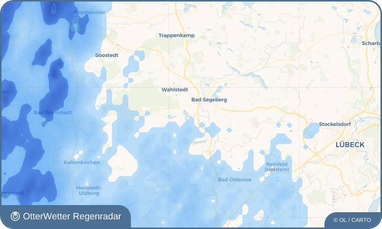 OtterWetter Regenradar-Widget Mözen