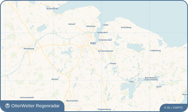 OtterWetter Regenradar-Widget Moorsee