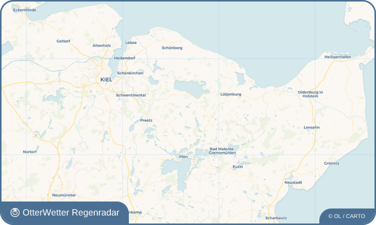 OtterWetter Regenradar-Widget Mucheln