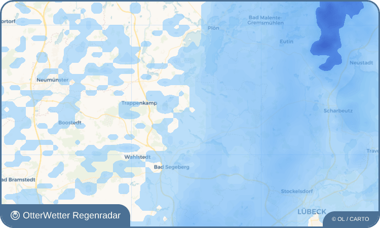 OtterWetter Regenradar-Widget Nehms