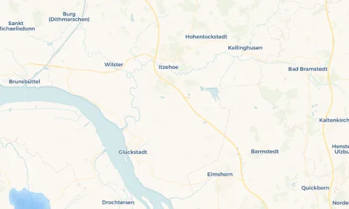 Regenradar Vorschaubild - Aktuelle Niederschläge in Neuenbrook und Umgebung