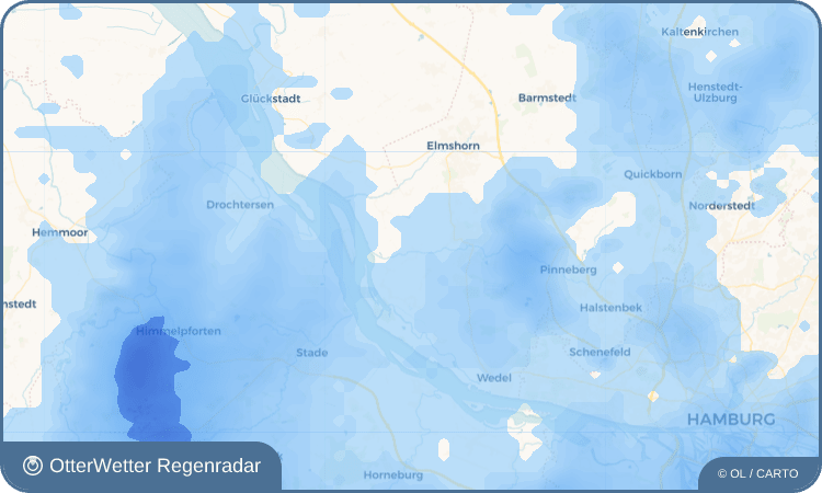 OtterWetter Regenradar-Widget Neuendeich
