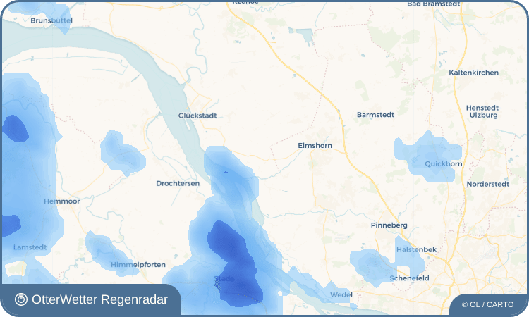 OtterWetter Regenradar-Widget Neuendorf bei Elmshorn