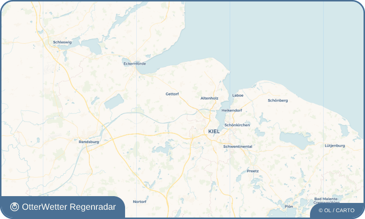 OtterWetter Regenradar-Widget Neuwittenbek
