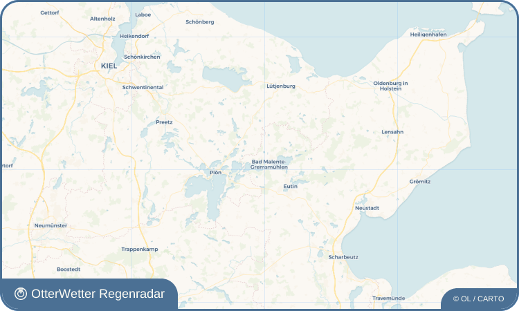 OtterWetter Regenradar-Widget Neversfelde