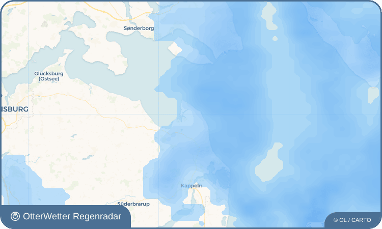 OtterWetter Regenradar-Widget Nieby