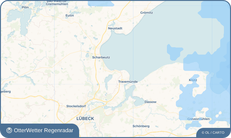 Wetter-Widget-Vorschau mit Vorhersagedaten für Niendorf/Ostsee