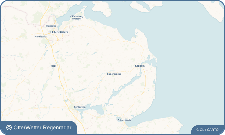 OtterWetter Regenradar-Widget Norderbrarup