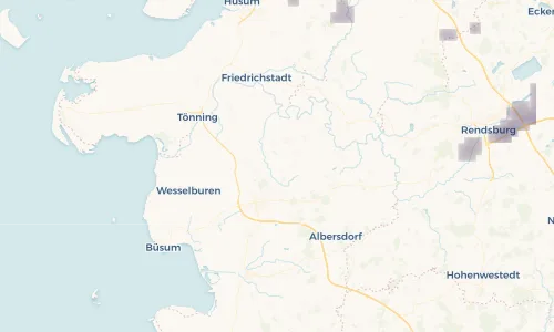 Regenradar Vorschaubild - Aktuelle Niederschläge in Norderheistedt und Umgebung