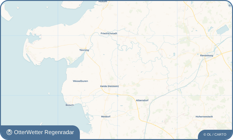 OtterWetter Regenradar-Widget Norderheistedt