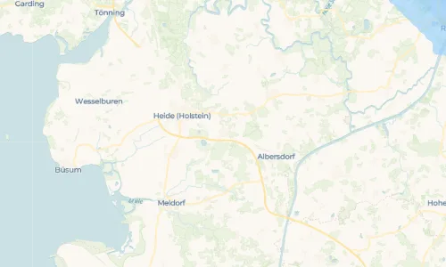Regenradar Vorschaubild - Aktuelle Niederschläge in Nordhastedt und Umgebung