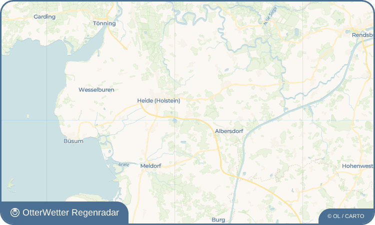 Widget-Vorschau für Nordhastedt Wetter-Widget-Vorschau mit Vorhersagedaten für Nordhastedt