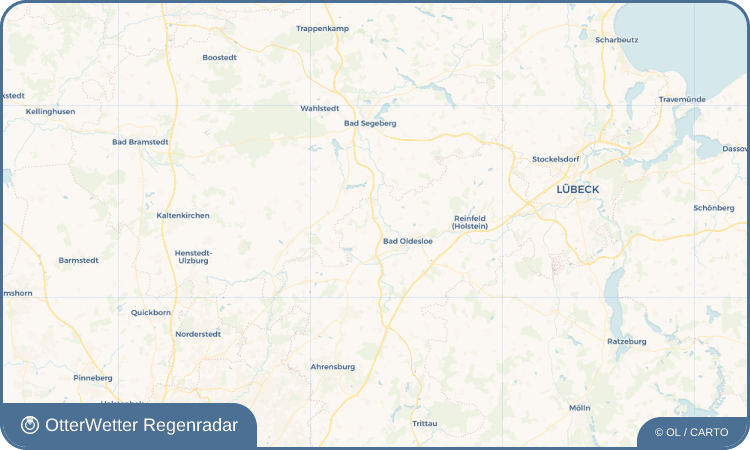 OtterWetter Regenradar-Widget Nütschau