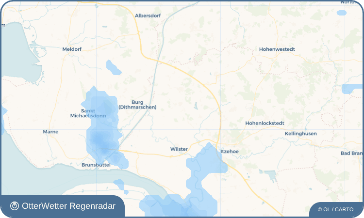 Wetter-Widget-Vorschau mit Vorhersagedaten für Nutteln