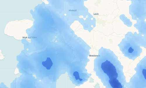 Regenradar Vorschaubild - Aktuelle Niederschläge in Ockholm und Umgebung