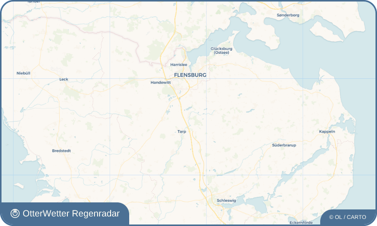 OtterWetter Regenradar-Widget Oeversee