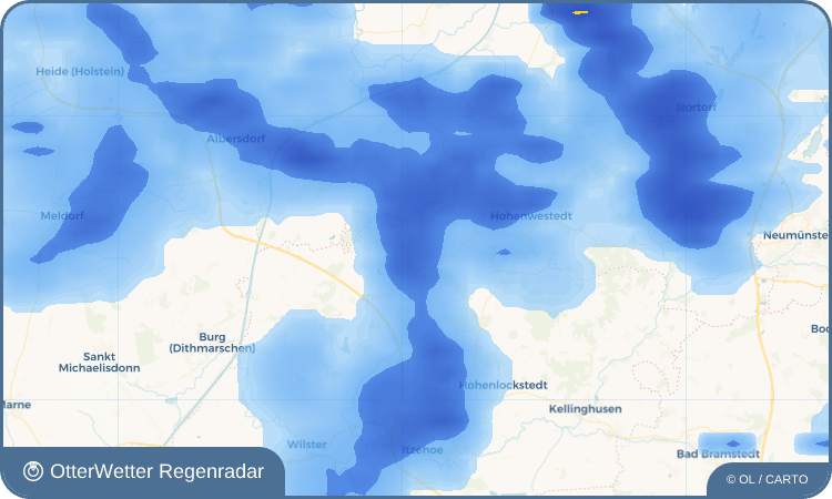 OtterWetter Regenradar-Widget Oldenborstel