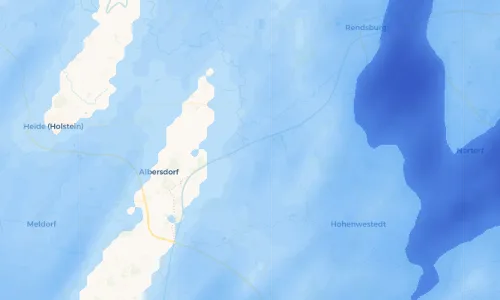 Regenradar Vorschaubild - Aktuelle Niederschläge in Oldenbüttel und Umgebung