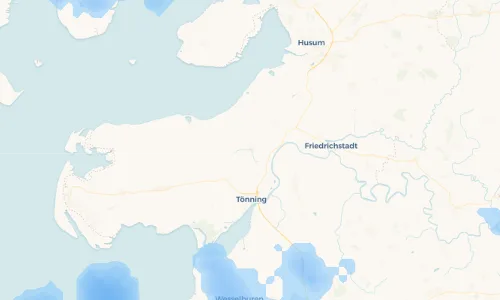 Regenradar Vorschaubild - Aktuelle Niederschläge in Oldenswort und Umgebung