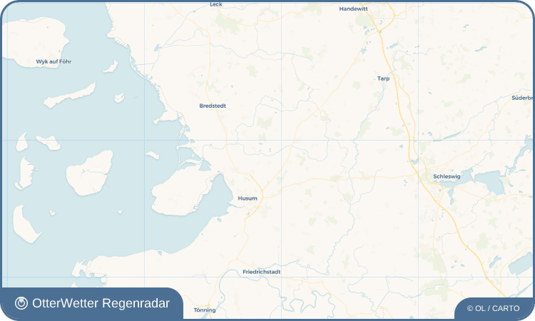 OtterWetter Regenradar-Widget Olderup