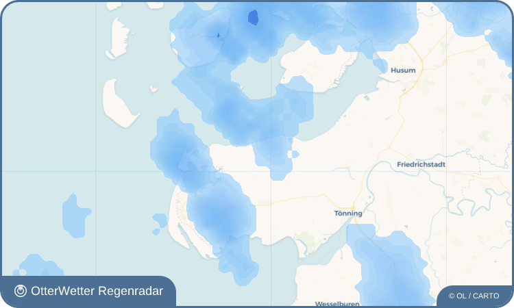 OtterWetter Regenradar-Widget Osterhever