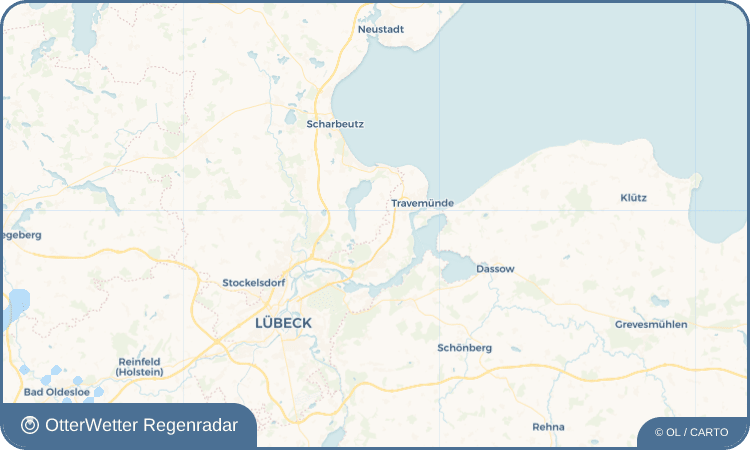 OtterWetter Regenradar-Widget Ovendorf