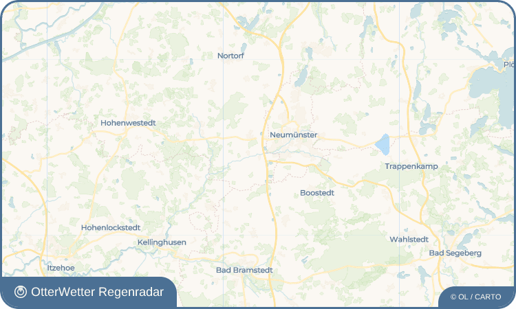 OtterWetter Regenradar-Widget Padenstedt