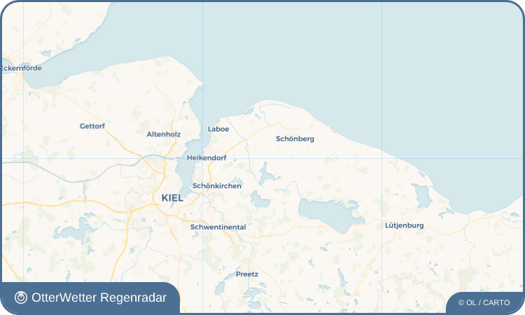 Wetter-Widget-Vorschau mit Vorhersagedaten für Passade