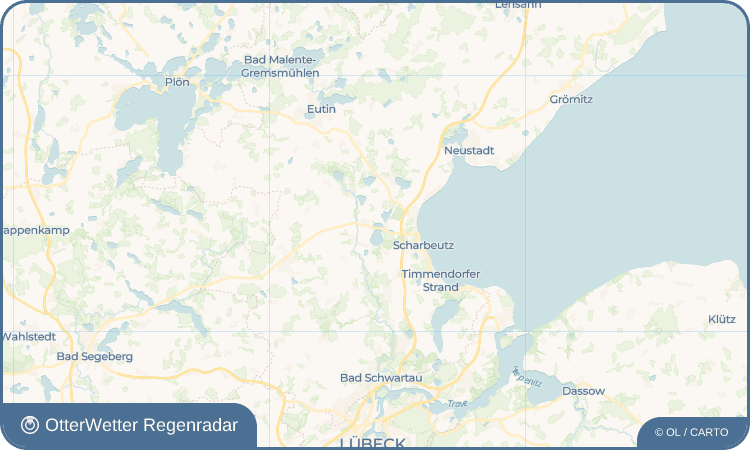 OtterWetter Regenradar-Widget Pönitz am See