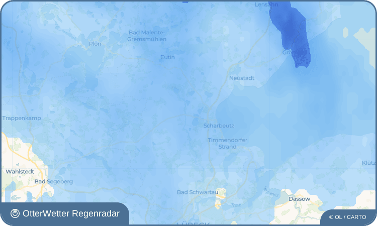 Widget-Vorschau für Pönitz Wetter-Widget-Vorschau mit Vorhersagedaten für Pönitz