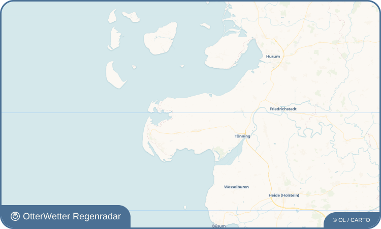 OtterWetter Regenradar-Widget Poppenbüll