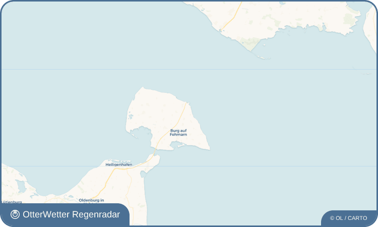 OtterWetter Regenradar-Widget Presen