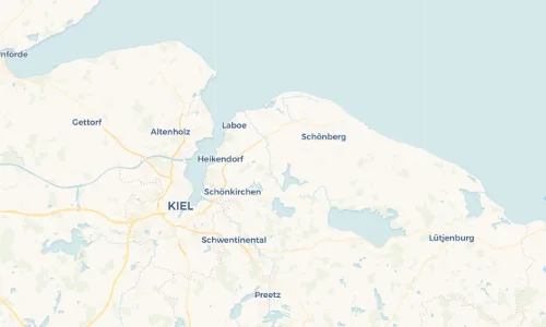 Regenradar Vorschaubild - Aktuelle Niederschläge in Probsteierhagen und Umgebung