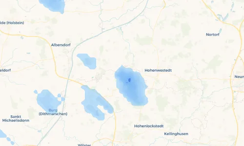 Regenradar Vorschaubild - Aktuelle Niederschläge in Puls und Umgebung