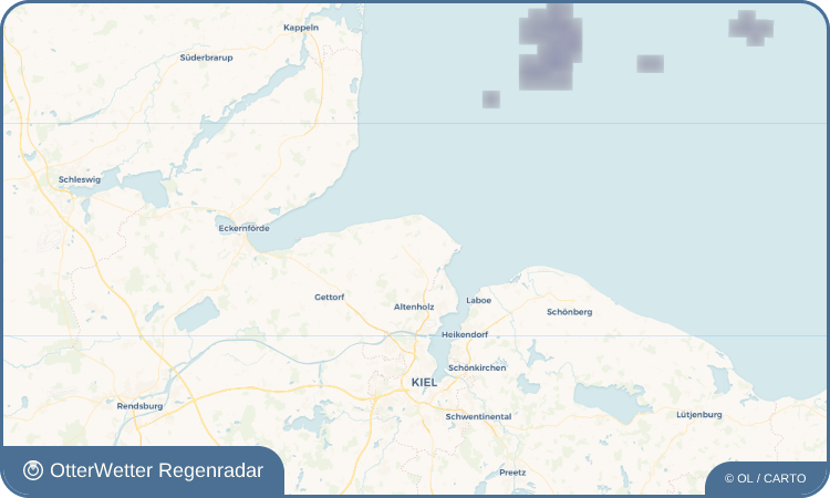 OtterWetter Regenradar-Widget Rabendorf