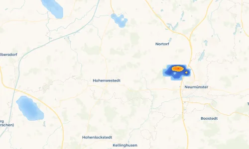 Regenradar Vorschaubild - Aktuelle Niederschläge in Rade b. Hohenwestedt und Umgebung