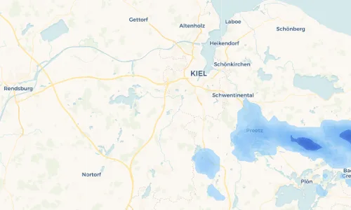 Regenradar Vorschaubild - Aktuelle Niederschläge in Rammsee und Umgebung