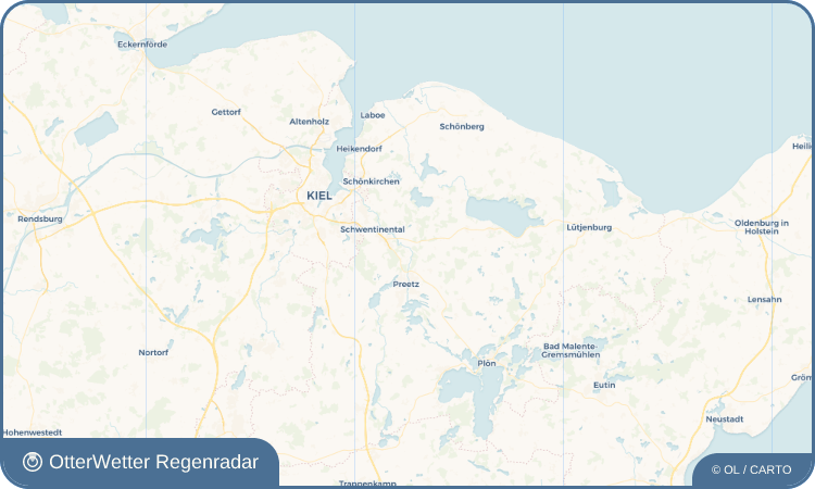 OtterWetter Regenradar-Widget Rastorf
